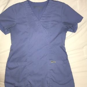 Grey’s Anatomy Ciel Blue Scrub Top